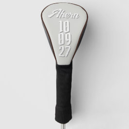 Vorauss. Golfhandschuh für den Bräutigam Golf Headcover