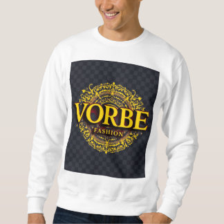 VORBE Fashion Premium Gold Monogram Raglan T - Shi Sweatshirt