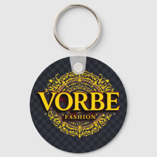 VORBE Fashion Signature Gold Monogram Schlüsselanh Schlüsselanhänger