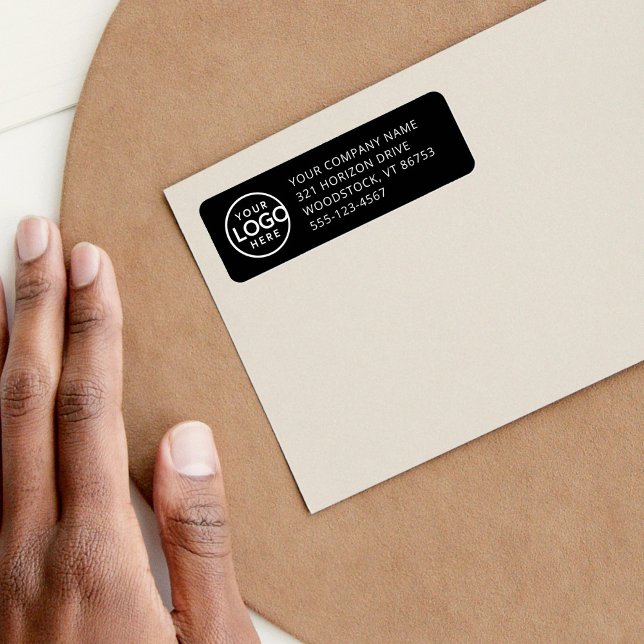 Vorbedruckte Rücksendeadressen-Aufkleber - Firmenl (Von Creator hochgeladen)