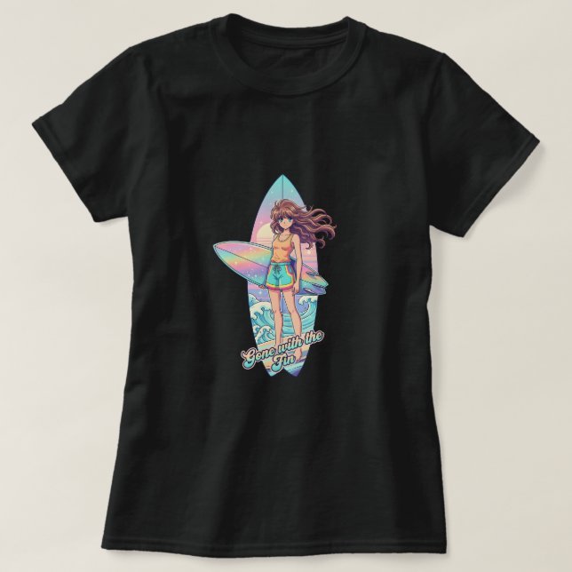 Vorbei mit der Flosse T-Shirt (Design vorne)