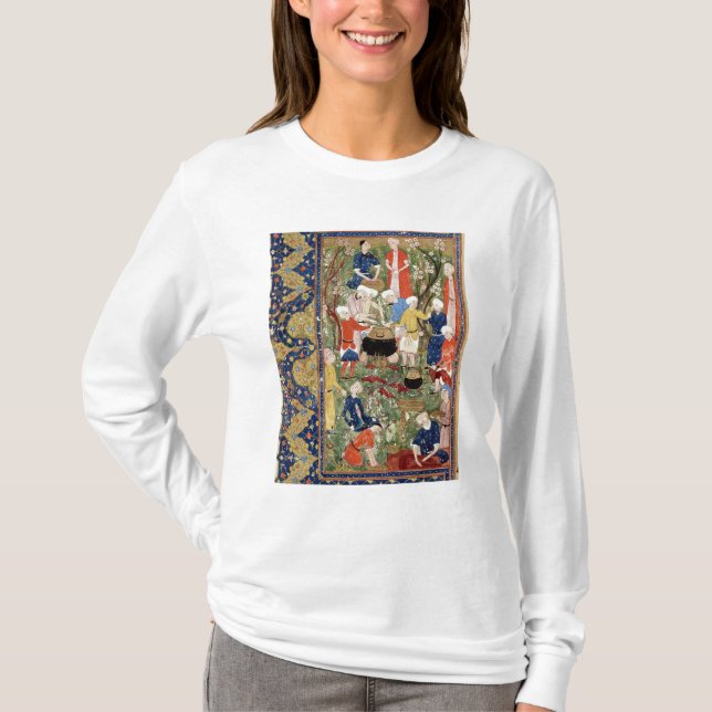 Vorbereiten einer Mahlzeit T-Shirt (Vorderseite)
