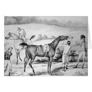 Vorbereiten für ein Rennen