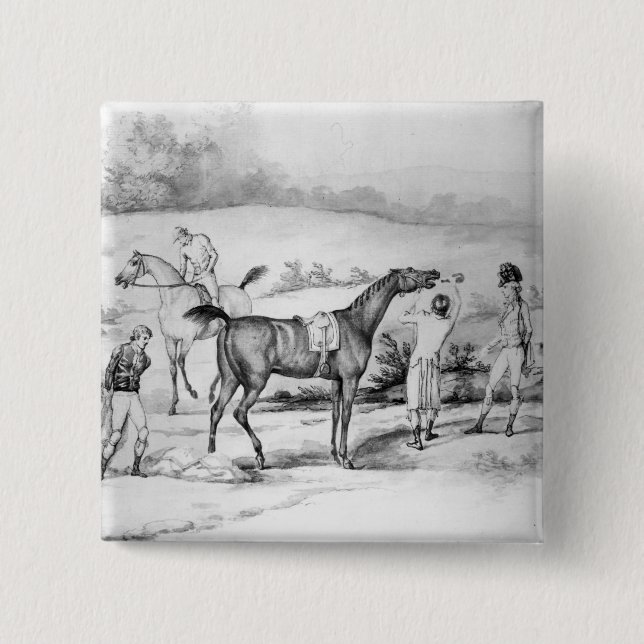 Vorbereiten für ein Rennen Button (Vorderseite)