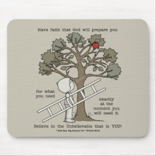 vorbereitet sein mousepad