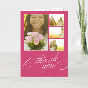 VORBEREITETE COLLAGE WEDDING %PIPE% DANKEN IHNEN DANKESKARTE