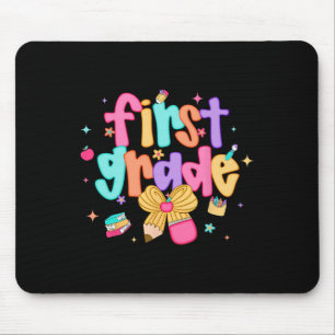 Vorbereitete Rückkehr zur Schule 1. Klasse Coquett Mousepad