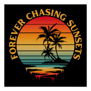 VORBEREITETE SUNSETS POSTER