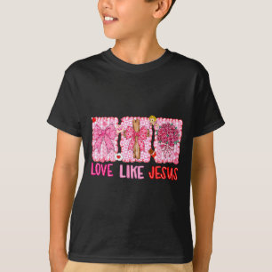 Vorbereitete Valentinstag-Christenliebe wie Jesus T-Shirt