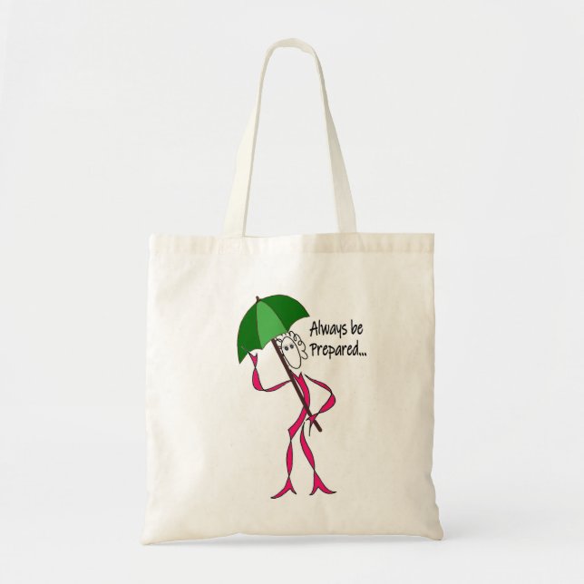 VORBEREITETER CHEMO TOTE BAG TRAGETASCHE (Vorne)