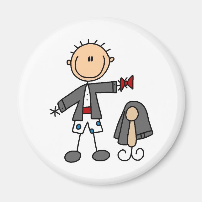 Vorbereitung auf das Hochzeitsnachtsmagnet Magnet (Vorne)