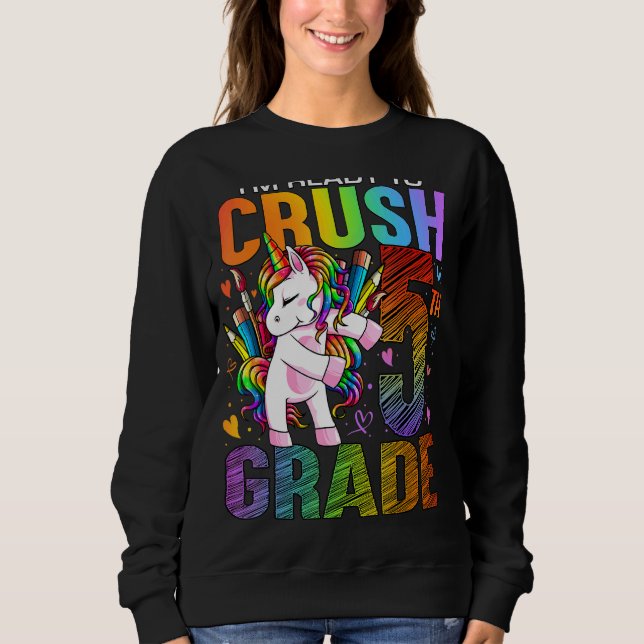 Vorbereitung auf den 5. Schulabschluss Sweatshirt (Vorderseite)