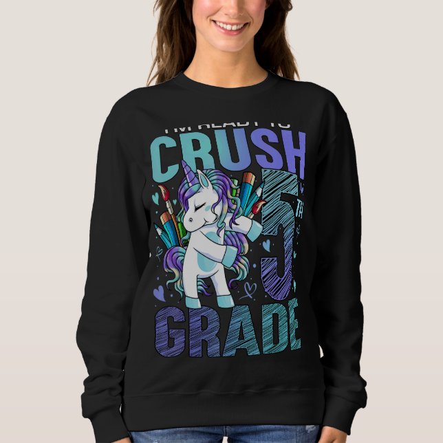 Vorbereitung auf den 5. Schulabschluss Sweatshirt (Vorderseite)