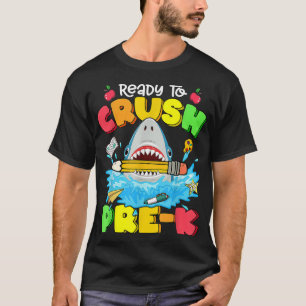 Vorbereitung auf den Abriss von vorkenem Hai T-Shirt