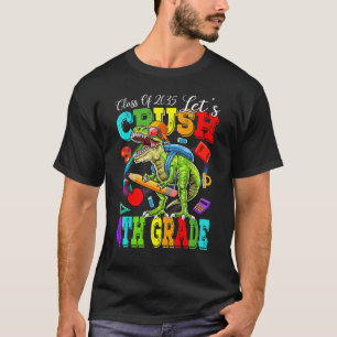 Vorbereitung auf den Absturz 4. Klasse 2035 Dinosa T-Shirt