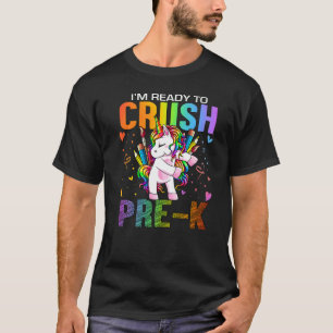Vorbereitung auf den Absturz von Pre-K zurück in d T-Shirt