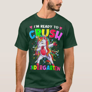 Vorbereitung auf den Crush Kindergarten Einhorn zu T-Shirt
