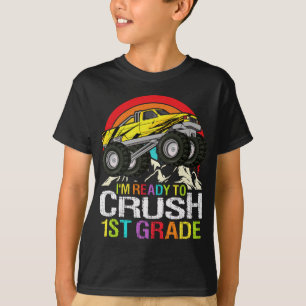 Vorbereitung auf den Crush-Monster der 1. Klasse T-Shirt