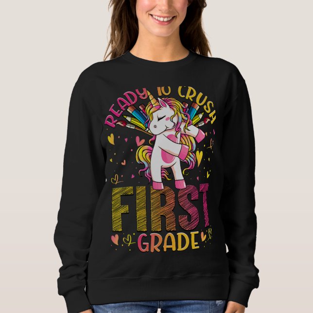 Vorbereitung auf den ersten Schulabschluss Sweatshirt (Vorderseite)