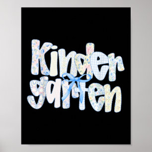 Vorbereitung auf den Kindergarten Lehrer Team Schl Poster