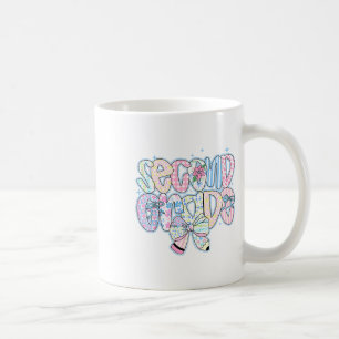 Vorbereitung auf den Schulbeginn Floral 2. Klasse  Kaffeetasse
