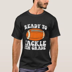 Vorbereitung auf den siebten Weltfußball am ersten T-Shirt