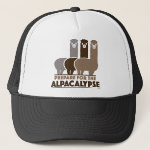 Vorbereitung auf die Alpacalypse Truckerkappe