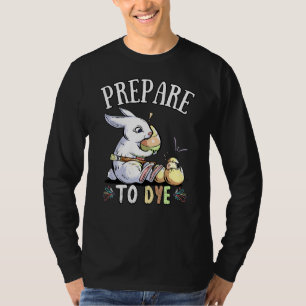 Vorbereitung auf die Färbung bei der Eidechsenjagd T-Shirt
