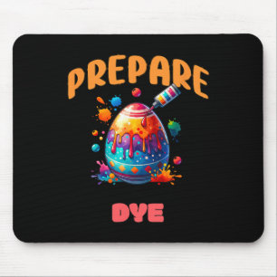 Vorbereitung auf die Färbung von feuchtem Ostereie Mousepad