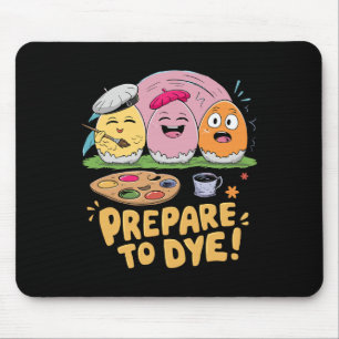 Vorbereitung auf die Färbung von Ostereiern Färben Mousepad