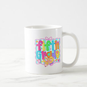 Vorbereitung auf die Schule 5. Klasse Coquette-Bow Kaffeetasse