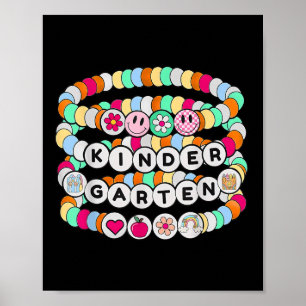 Vorbereitung auf die Schule Kindergarten-Armband L Poster