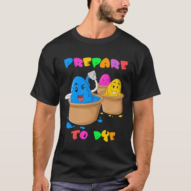 Vorbereitung auf Dye T-Shirt (Vorderseite)