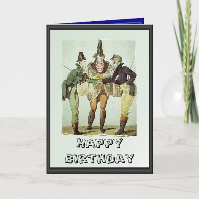 Vorbereitung auf ein Duell Karte (Vorderseite)