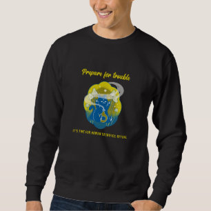 Vorbereitung auf Probleme - Menschliche Opfer Ritu Sweatshirt