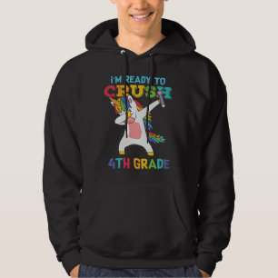 Vorbereitung Crush 4. Klasse Back School Einhorn E Hoodie