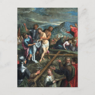 Vorbereitung der Kreuzigung Postkarte