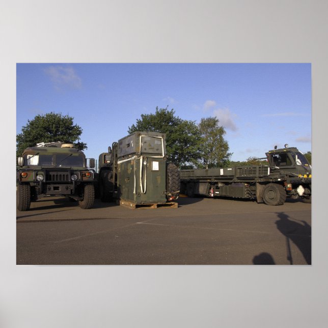 Vorbereitung der Ladung Poster (Vorne)