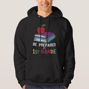 Vorbereitung des Ersten Schullehrers Kinder Crew Hoodie