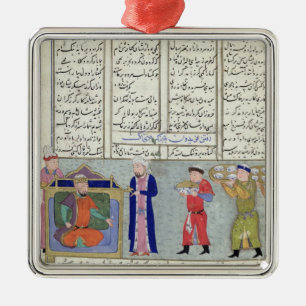 Vorbereitung des Festes bestellt durch Feridun Silbernes Ornament