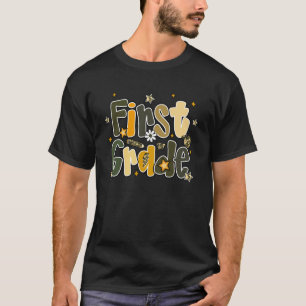 Vorbereitung Erste Klasse Tarnung Zurück zur Schul T-Shirt