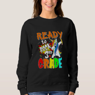 Vorbereitung zum Rock 3. Grade Dabbing Einhorn zur Sweatshirt