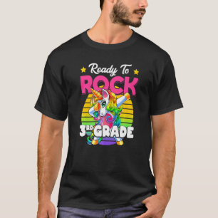 Vorbereitung zum Rock 3. Grade Dabbing Einhorn zur T-Shirt