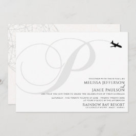 Vorbereitungen für den Start der ersten Hochzeit Einladung