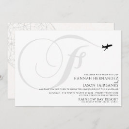 Vorbereitungen für den Start der ersten Hochzeitsf Einladung