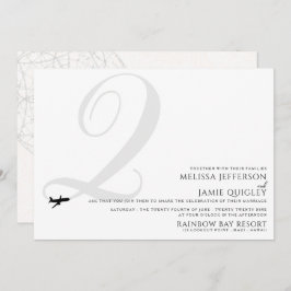 Vorbereitungen für die erste Hochzeitsfeier Einladung