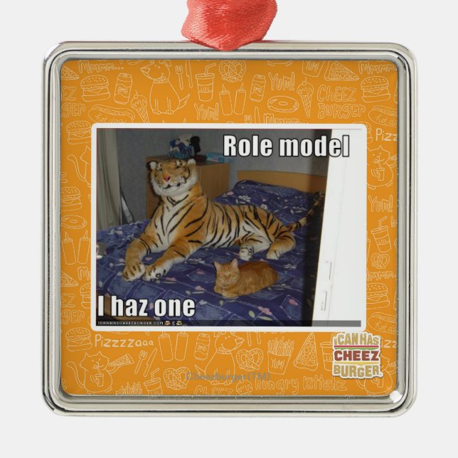 Vorbild, I haz eins Silbernes Ornament (Vorne)