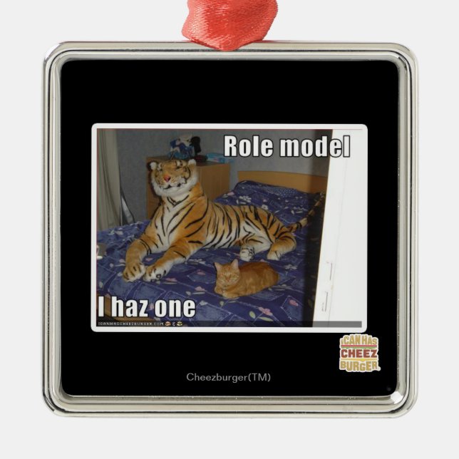 Vorbild, I haz eins Silbernes Ornament (Vorne)