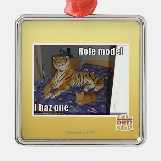 Vorbild, I haz eins Silbernes Ornament (Vorne)