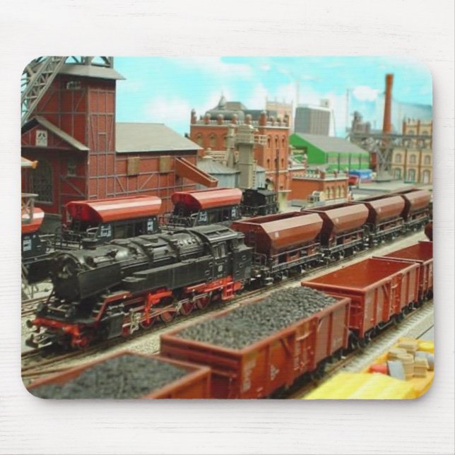 Vorbildliche Bahnstation Mousepad (Vorne)